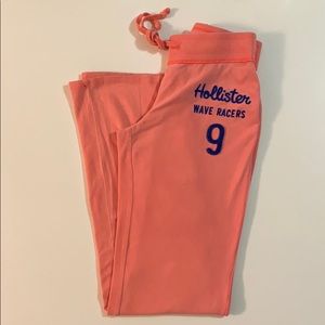 Hollister Salmon Sweatpants XS